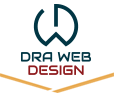 dra web design logo footer